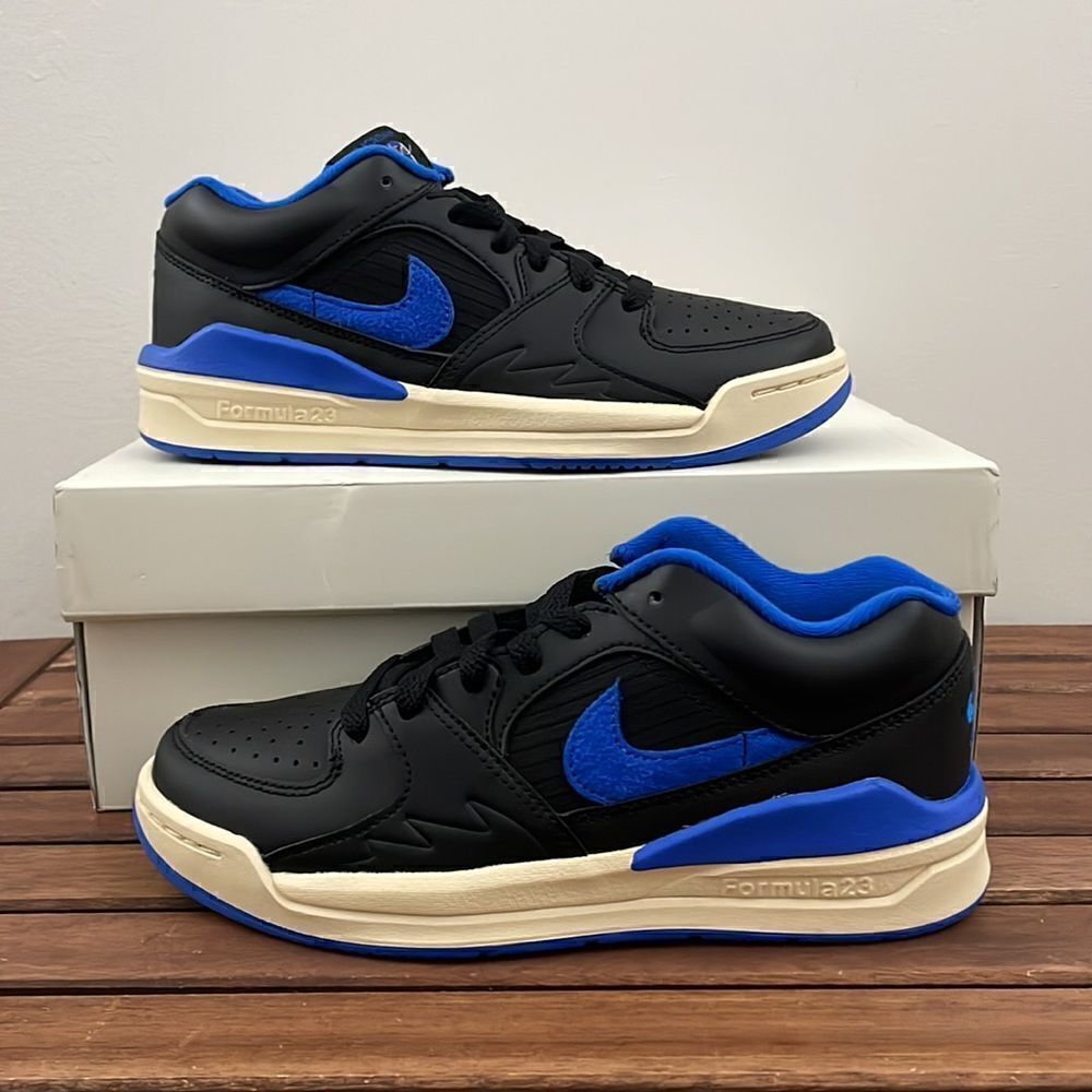Jordan Stadium 90 Black Royal US Women Size 6/UK 3.5/EU 36.5(FB2269-041)MSRP$140